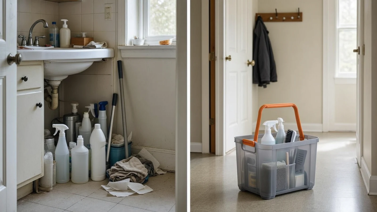 Casabella cleaning caddy review hero illustration