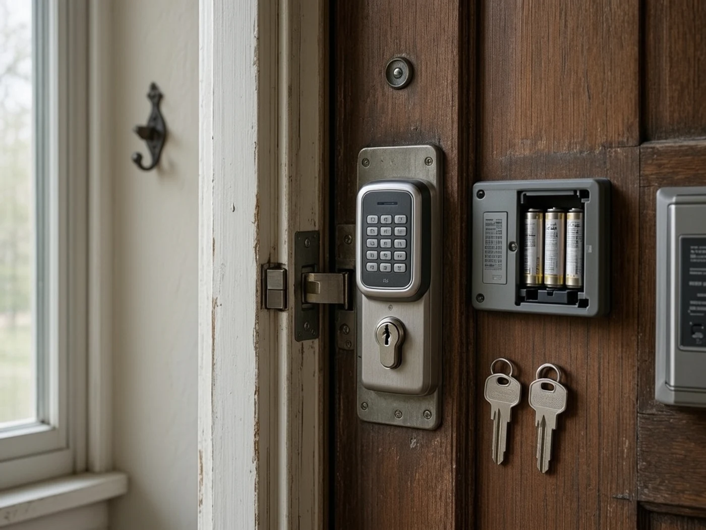 Veise door lock review detail illustration highlighting everyday fit and space requirements