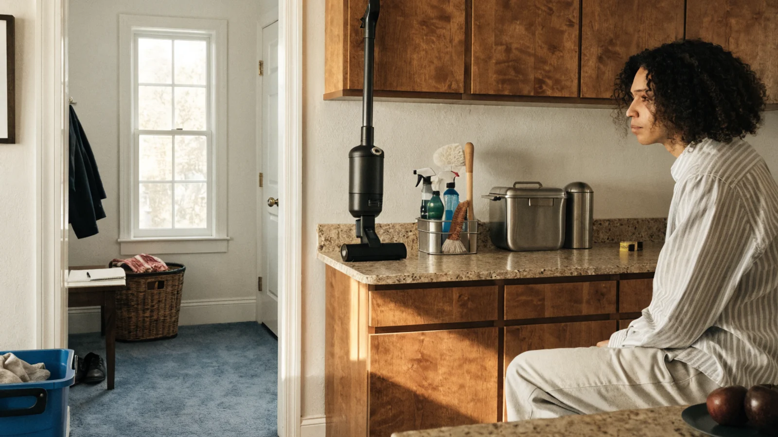 A home utility products checklist audit connecting cleaning, cooking, storage, and maintenance items to household tasks